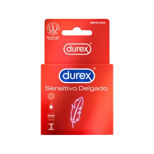 Durex Sensetivo Delgado 3 pack image